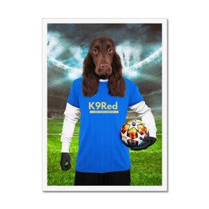 Glasgow Rascals Football Club: Custom Pet Portrait - Paw & Glory - Dog Portraits - Pet Portraits