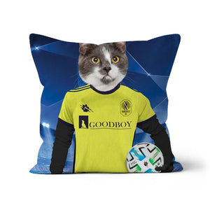 Gnashville FC: Custom Pet Pillow - Paw & Glory - Dog Portraits - Pet Portraits