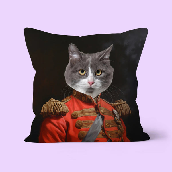 Grand Duke: Custom Pet Pillow | royal pet portrait | Paw & Glory