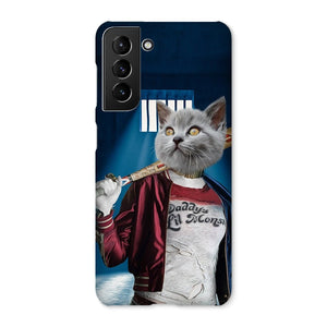 Harley Quinn: Custom Pet Phone Case - Paw & Glory - Dog Portraits - Pet Portraits
