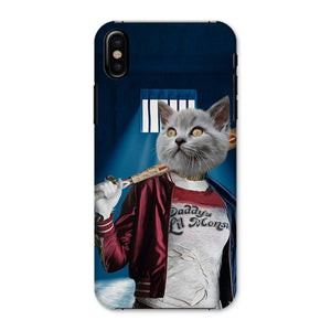 Harley Quinn: Custom Pet Phone Case - Paw & Glory - Dog Portraits - Pet Portraits