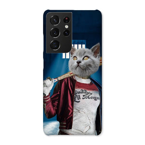 Harley Quinn: Custom Pet Phone Case - Paw & Glory - Dog Portraits - Pet Portraits
