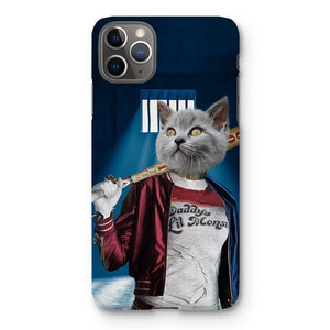 Harley Quinn: Custom Pet Phone Case - Paw & Glory - Dog Portraits - Pet Portraits