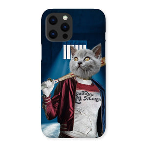 Harley Quinn: Custom Pet Phone Case - Paw & Glory - Dog Portraits - Pet Portraits