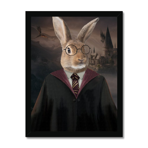 Harry Doggo: Animal Art Framed Portrait - Paw & Glory - Dog Portraits - Pet Portraits
