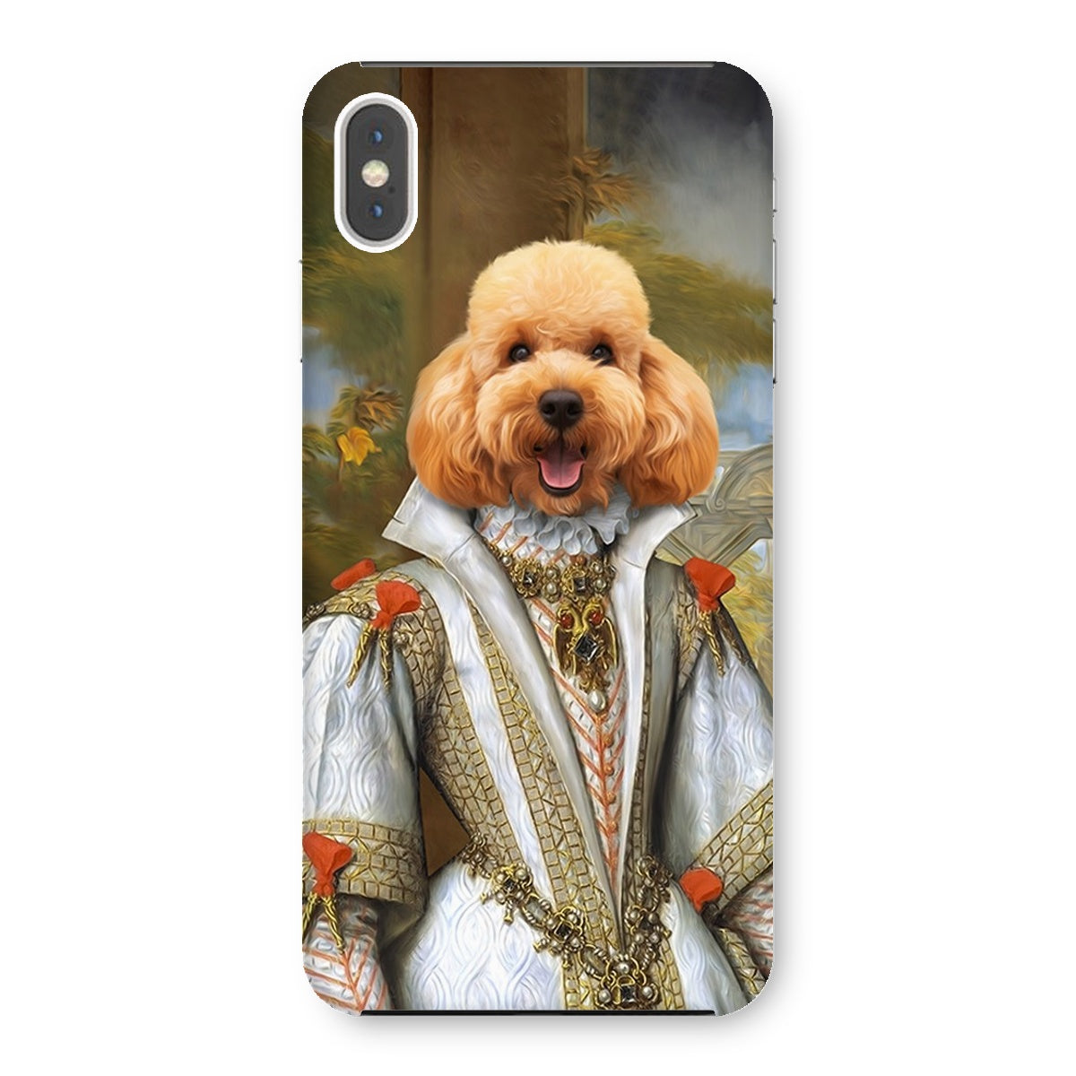 Her Ladyship: Custom Pet Phone Case - Paw & Glory - Dog Portraits - Pet Portraits