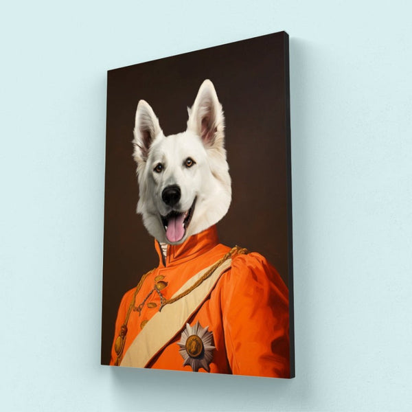 Heraldic: Custom Pet Canvas | custom pet canvas | Paw & Glory