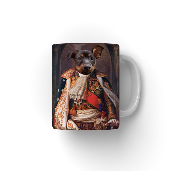 His Highness: Custom Pet Coffee Mug | royal pet portrait | Paw & Glory