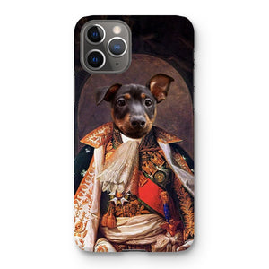 His Highness: Custom Pet Phone Case - Paw & Glory - Dog Portraits - Pet Portraits