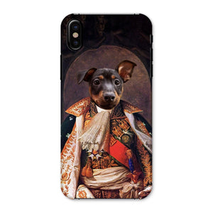 His Highness: Custom Pet Phone Case - Paw & Glory - Dog Portraits - Pet Portraits