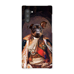 His Highness: Custom Pet Phone Case - Paw & Glory - Dog Portraits - Pet Portraits