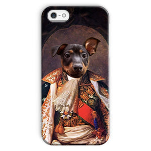 His Highness: Custom Pet Phone Case - Paw & Glory - Dog Portraits - Pet Portraits