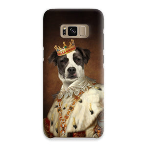 His Majesty: Custom Pet Phone Case - Paw & Glory - Dog Portraits - Pet Portraits