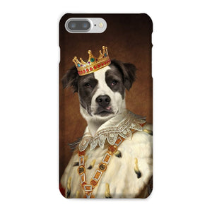 His Majesty: Custom Pet Phone Case - Paw & Glory - Dog Portraits - Pet Portraits