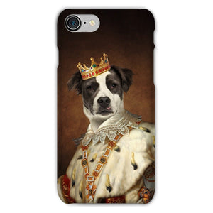 His Majesty: Custom Pet Phone Case - Paw & Glory - Dog Portraits - Pet Portraits