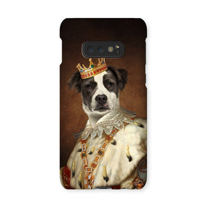 His Majesty: Custom Pet Phone Case - Paw & Glory - Dog Portraits - Pet Portraits