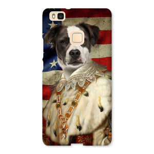 His Majesty USA Flag: Custom Pet Phone Case - Paw & Glory - Dog Portraits - Pet Portraits