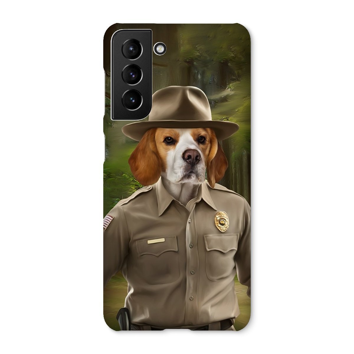 Hopper (Stranger Things Inspired): Custom Pet Phone Case - Paw & Glory - Dog Portraits - Pet Portraits