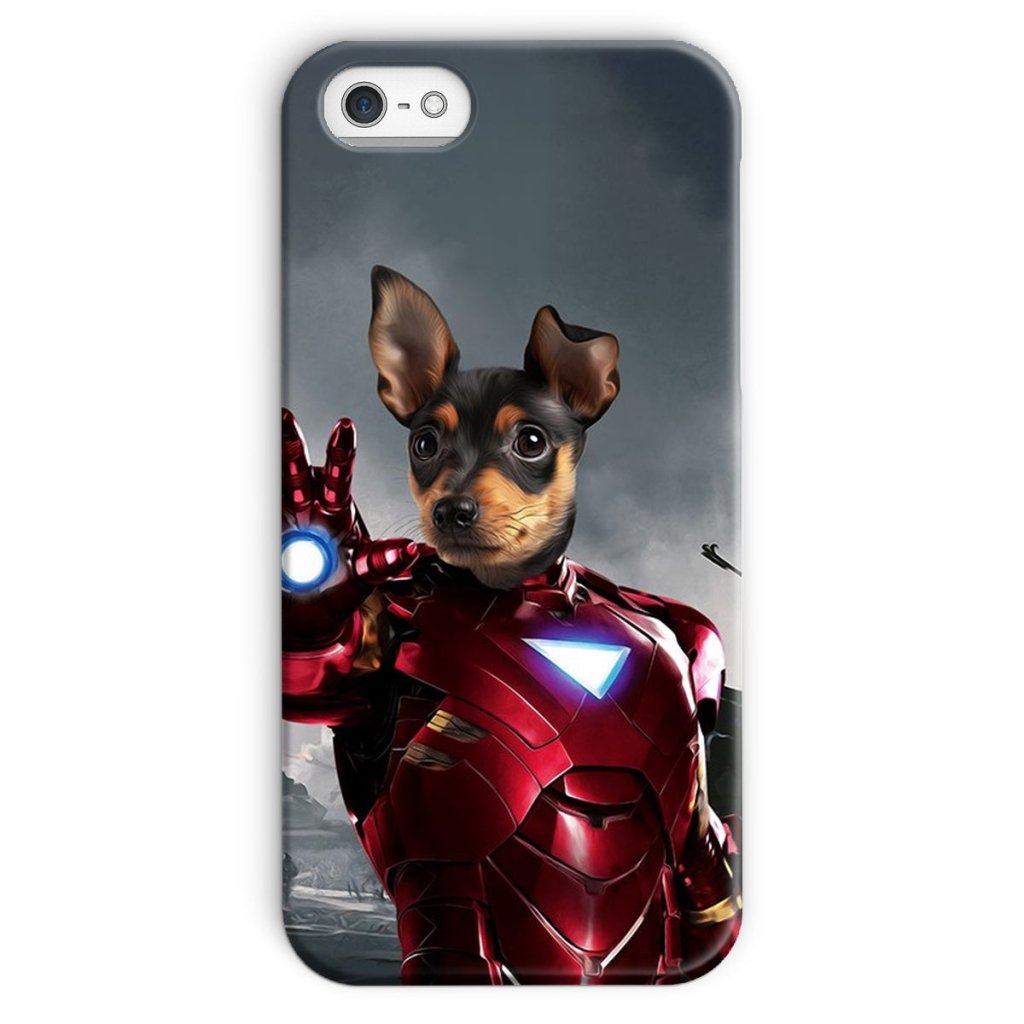 Iron Paw: Custom Pet Phone Case - Paw & Glory - Dog Portraits - Pet Portraits