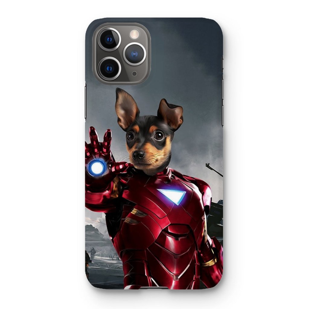Iron Paw: Custom Pet Phone Case - Paw & Glory - Dog Portraits - Pet Portraits