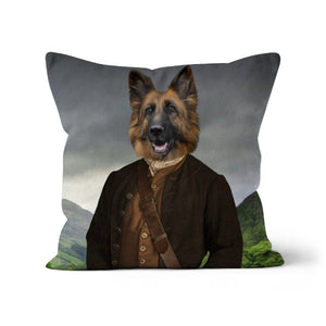 Jamie (Outlander Inspired): Custom Pet Pillow - Paw & Glory - Dog Portraits - Pet Portraits