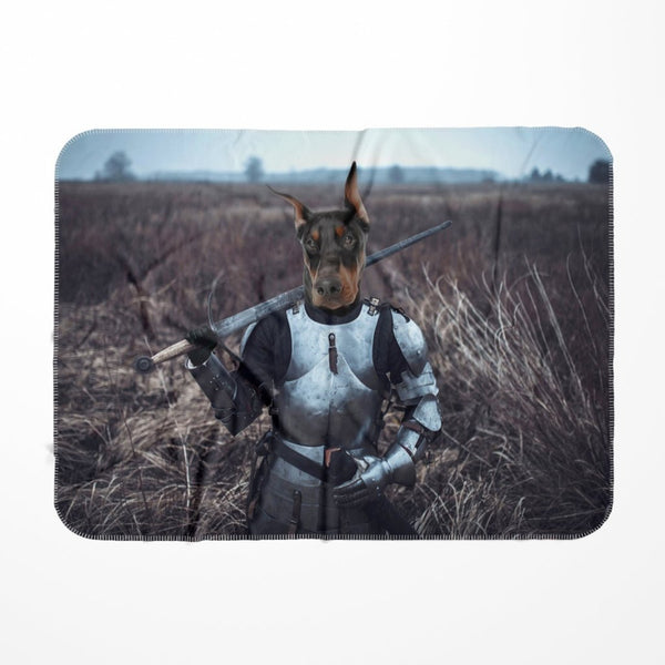 Armoured Heroine Custom Pet Blanket | Pet Lover Gift | Paw & Glory