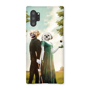 Kate & Anthony (Bridgerton Inspired): Custom Pet Phone Case - Paw & Glory - Dog Portraits - Pet Portraits