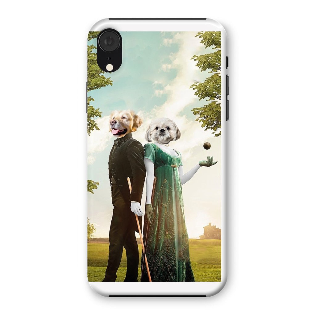 Regency Couple Custom Pet Phone Case | Custom Pet Artwork | Paw & Glory