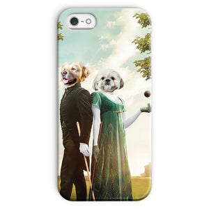 Kate & Anthony (Bridgerton Inspired): Custom Pet Phone Case - Paw & Glory - Dog Portraits - Pet Portraits