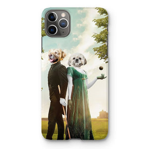 Kate & Anthony (Bridgerton Inspired): Custom Pet Phone Case - Paw & Glory - Dog Portraits - Pet Portraits