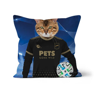 LA Furr FC: Custom Pet Pillow - Paw & Glory - Dog Portraits - Pet Portraits