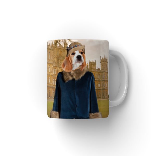 Edwardian Lady Custom Pet Coffee Mug | Funny Pet Portrait Gift | Paw & Glory
