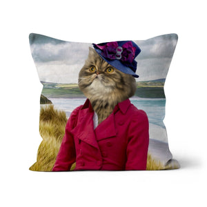 Lady Caroline (Poldark Inspired): Custom Pet Pillow - Paw & Glory - Dog Portraits - Pet Portraits