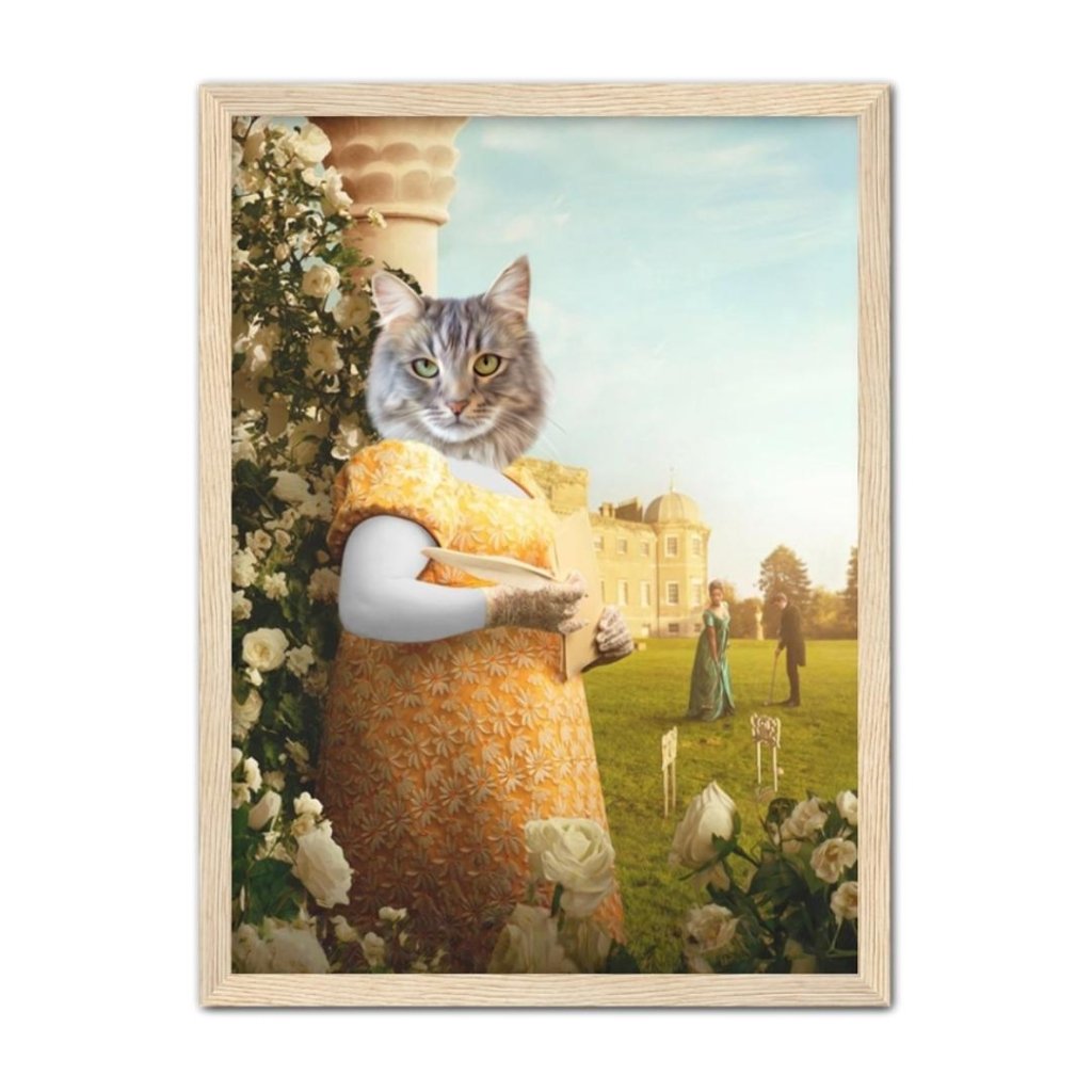 Society Gossip Custom Pet Portrait | Paw & Glory