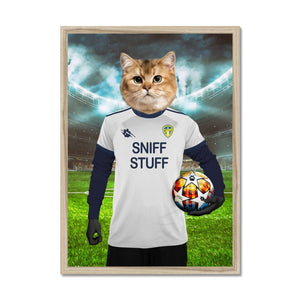 Leeds Pawnited Football Club: Custom Pet Portrait - Paw & Glory - Dog Portraits - Pet Portraits