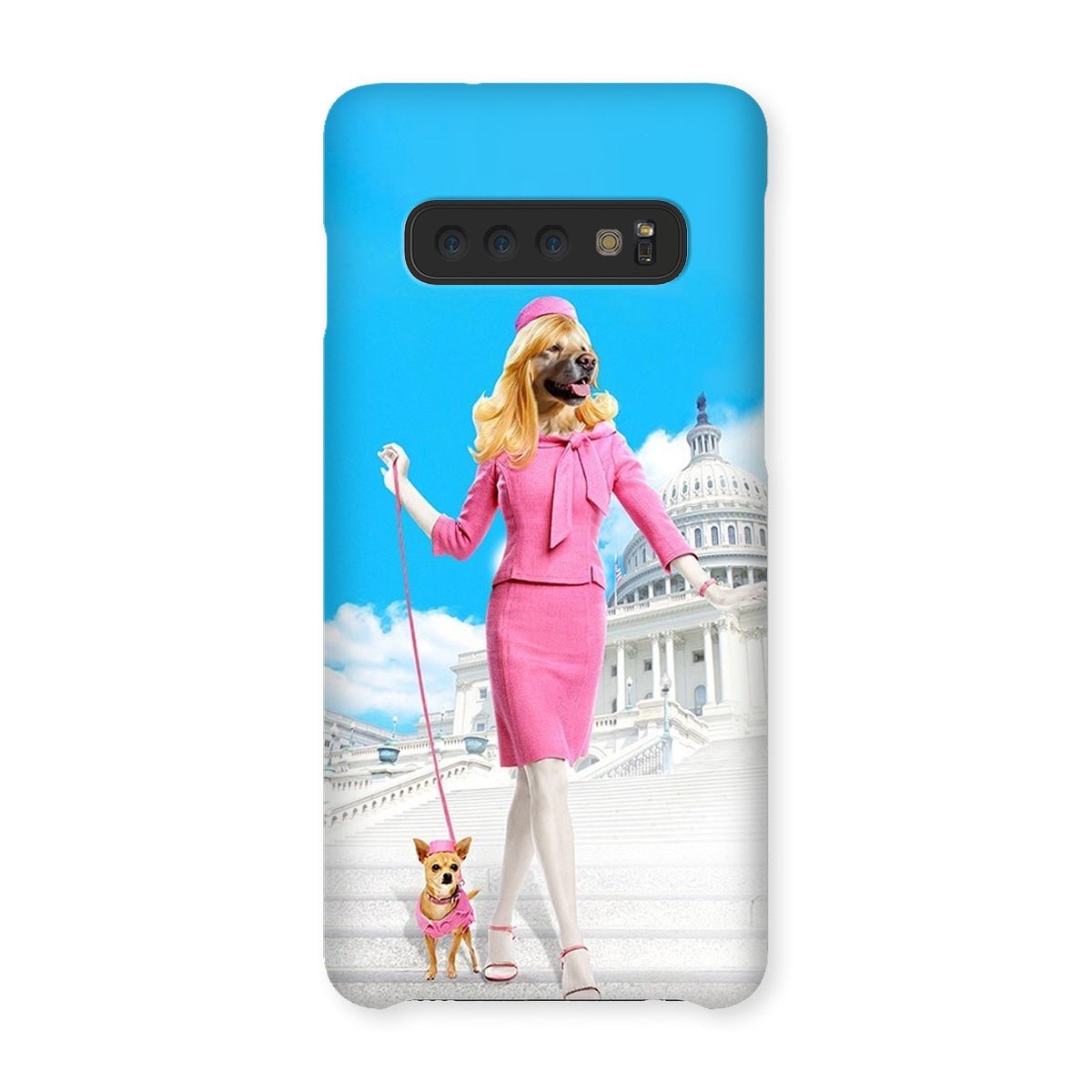 Legally Blonde: Custom Pet Phone Case - Paw & Glory - Dog Portraits - Pet Portraits