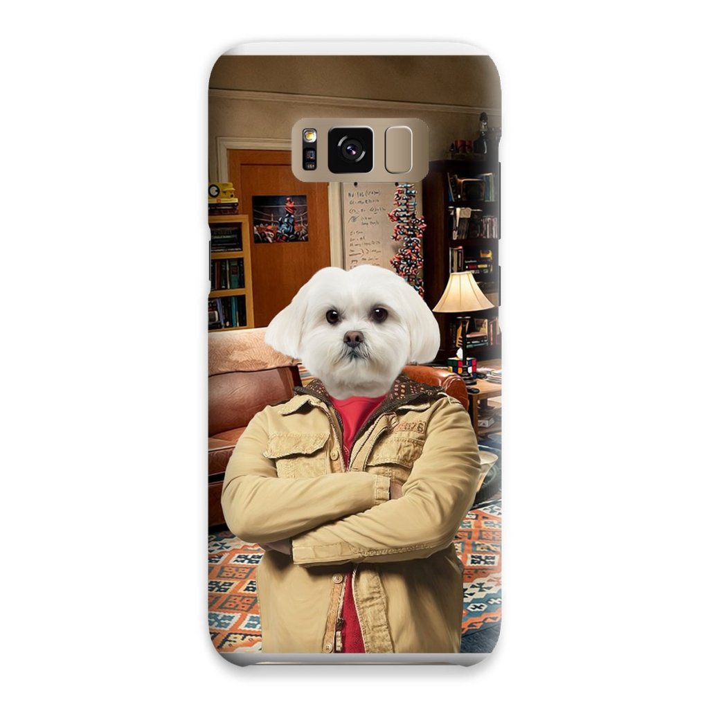 Leonard Hofstadter (Big Bang theory): Custom Pet Phone Case - Paw & Glory - Dog Portraits - Pet Portraits