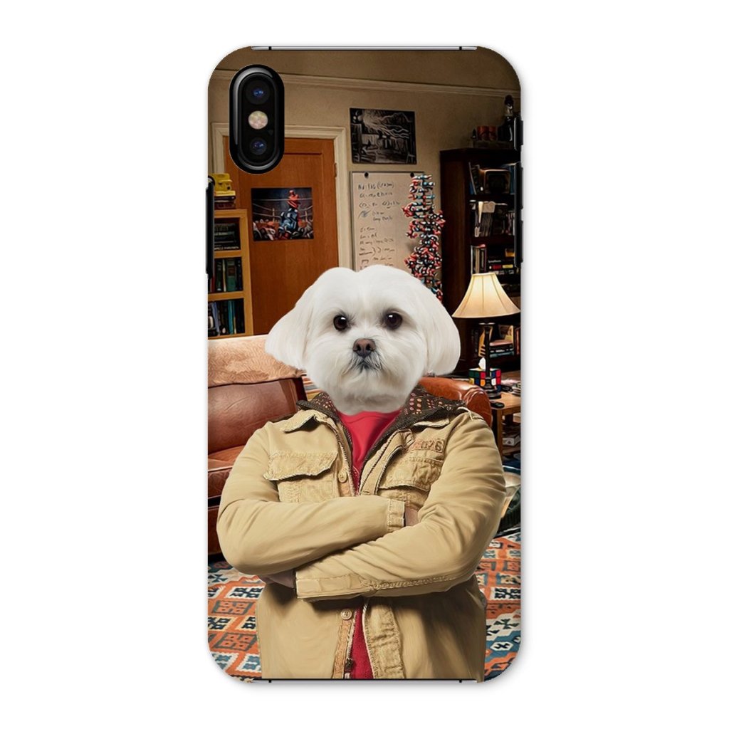 Leonard Hofstadter (Big Bang theory): Custom Pet Phone Case - Paw & Glory - Dog Portraits - Pet Portraits