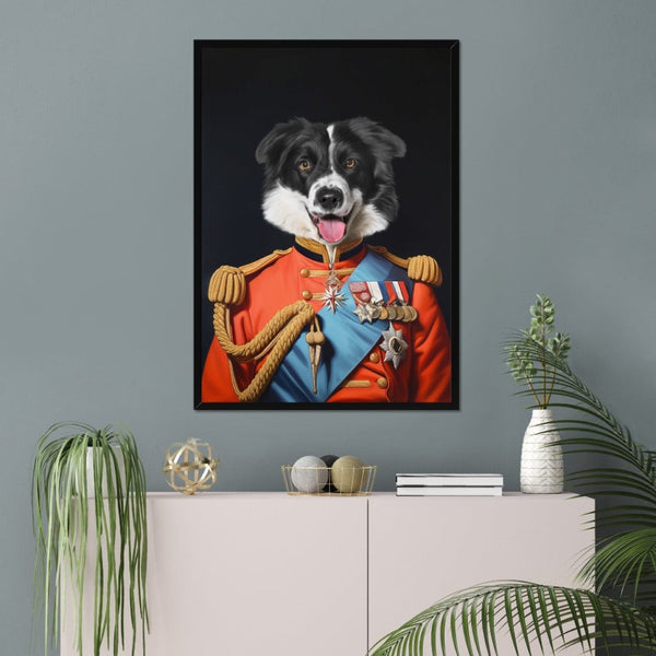 Margrave: Custom Pet Portrait | framed pet portrait | Paw & Glory
