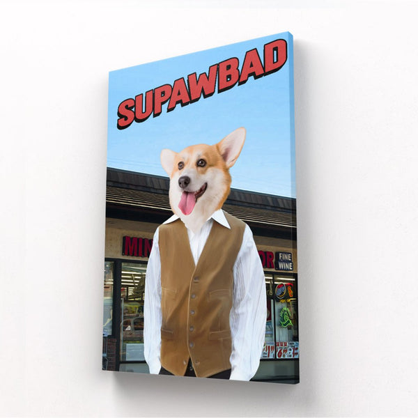 Fake ID Legend Custom Pet Canvas | Custom Pet Portrait Canvas | Paw & Glory