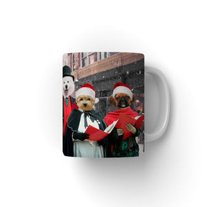 Merry Melodies Choir: Custom Pet Coffee Mug - Paw & Glory - Dog Portraits - Pet Portraits