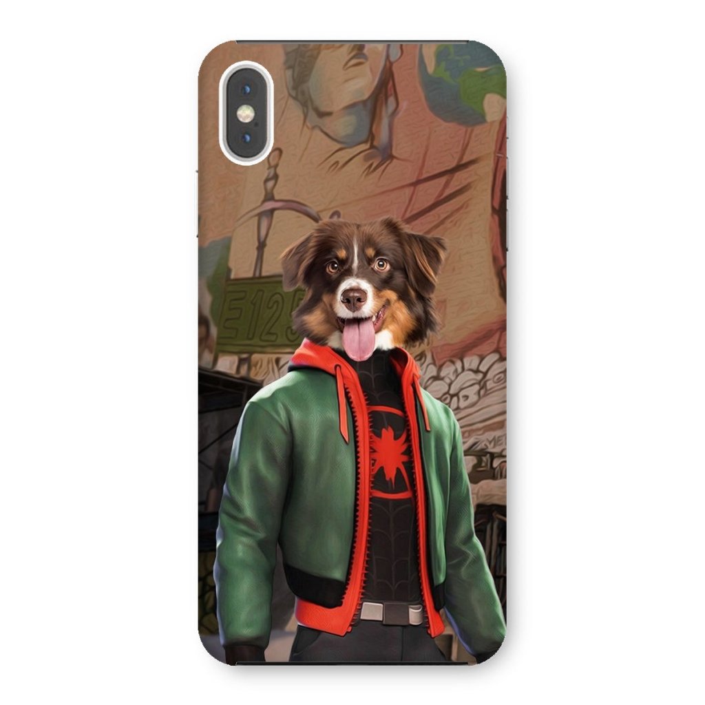 Miles Morales (Marvel Inspired): Custom Pet Phone Case - Paw & Glory - Dog Portraits - Pet Portraits