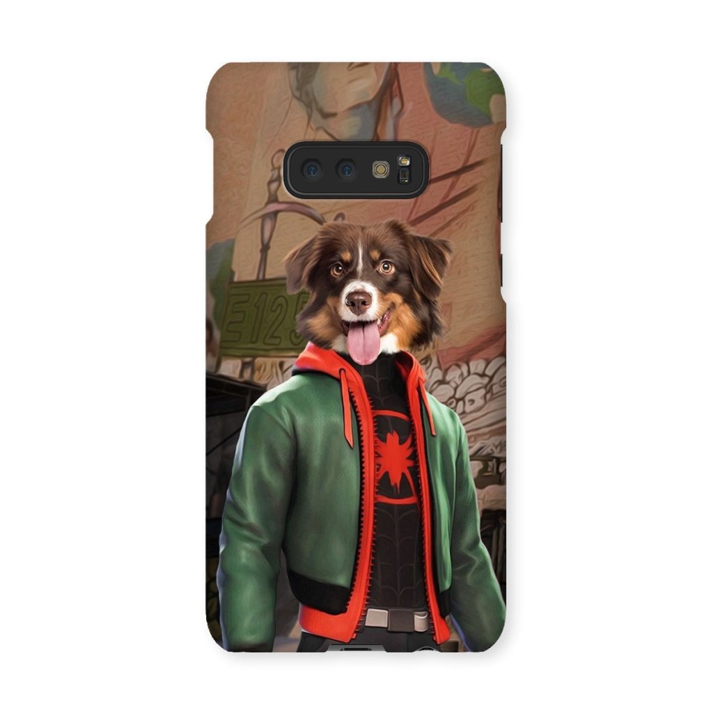 Miles Morales (Marvel Inspired): Custom Pet Phone Case - Paw & Glory - Dog Portraits - Pet Portraits