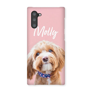 Minimalist: Custom Pet Phone Case - Paw & Glory - Dog Portraits - Pet Portraits