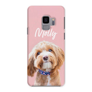 Minimalist: Custom Pet Phone Case - Paw & Glory - Dog Portraits - Pet Portraits