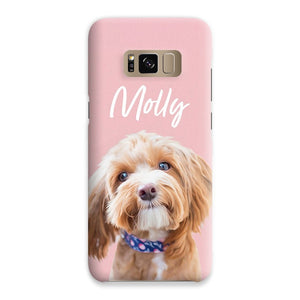 Minimalist: Custom Pet Phone Case - Paw & Glory - Dog Portraits - Pet Portraits