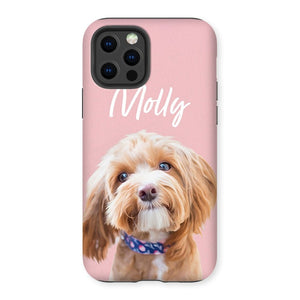 Minimalist: Custom Pet Phone Case - Paw & Glory - Dog Portraits - Pet Portraits