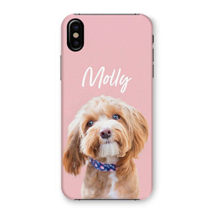 Minimalist: Custom Pet Phone Case - Paw & Glory - Dog Portraits - Pet Portraits