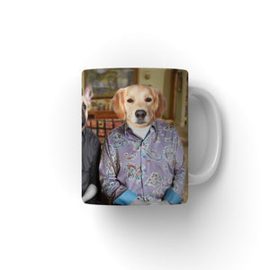 Mitch & Cam (Modern Family Inspired): Custom Pet Coffee Mug - Paw & Glory - Dog Portraits - Pet Portraits