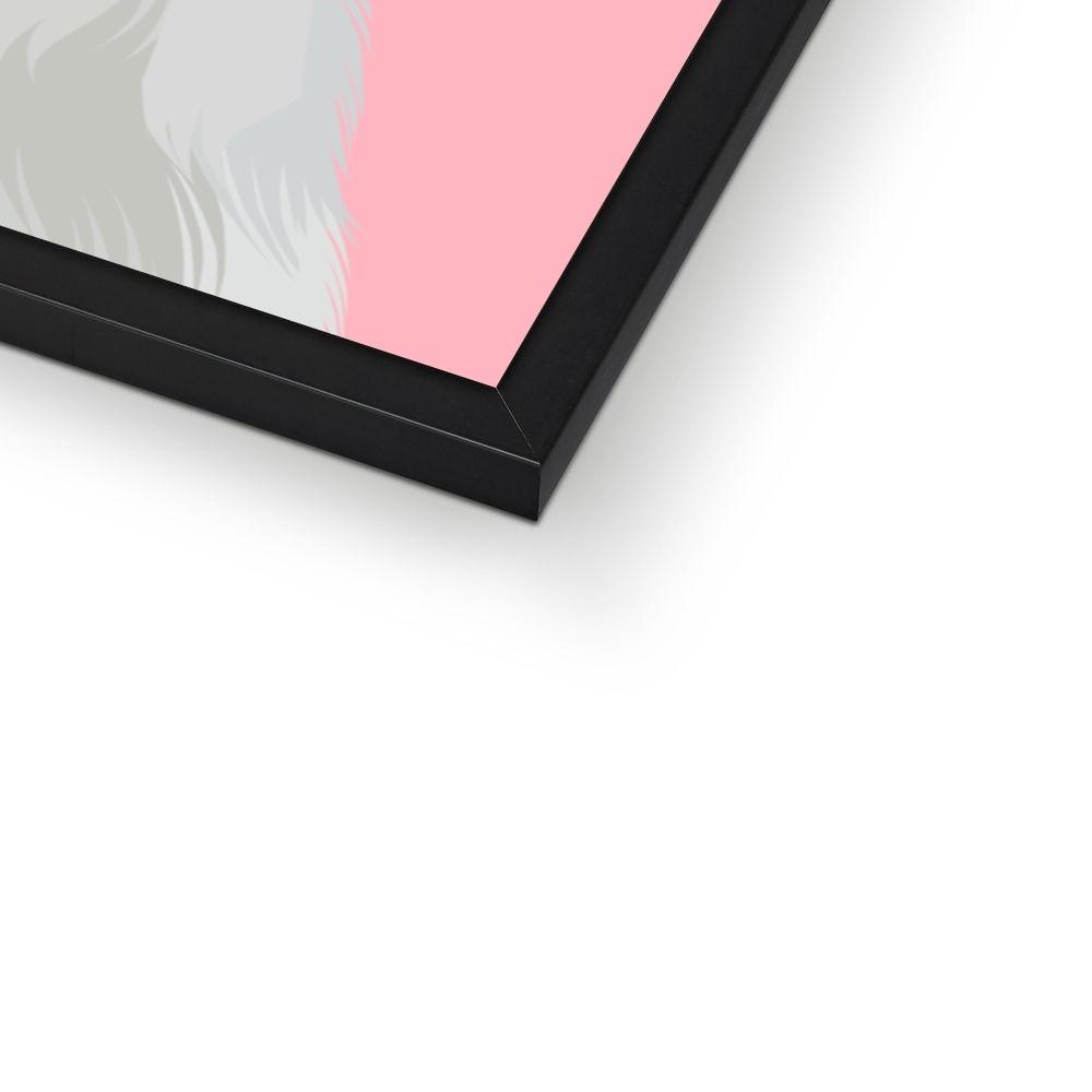 Modern: Custom Two Pet Portrait (Half Body) - Paw & Glory - Dog Portraits - Pet Portraits